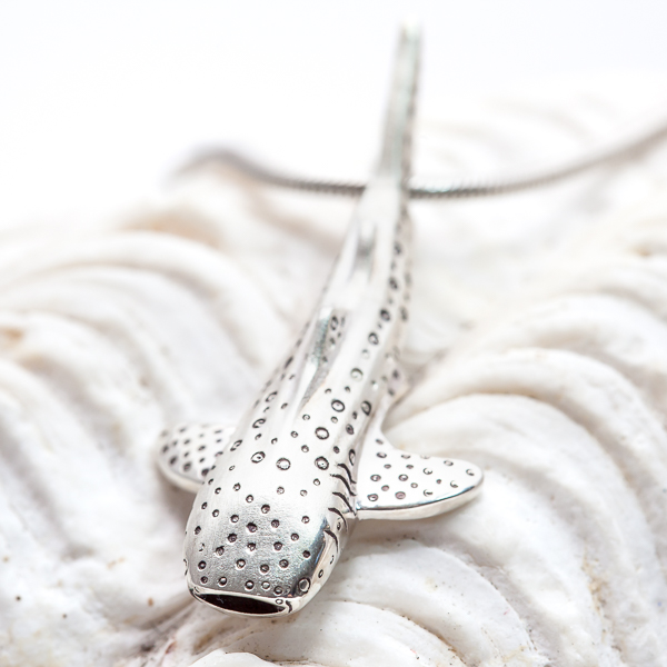 Whale Shark Necklace Ocean Jewelry by World Treasure Designs