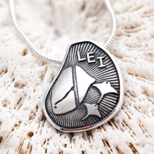 Lady Elliot Island Necklace Sterling Silver by World Treasure Designs