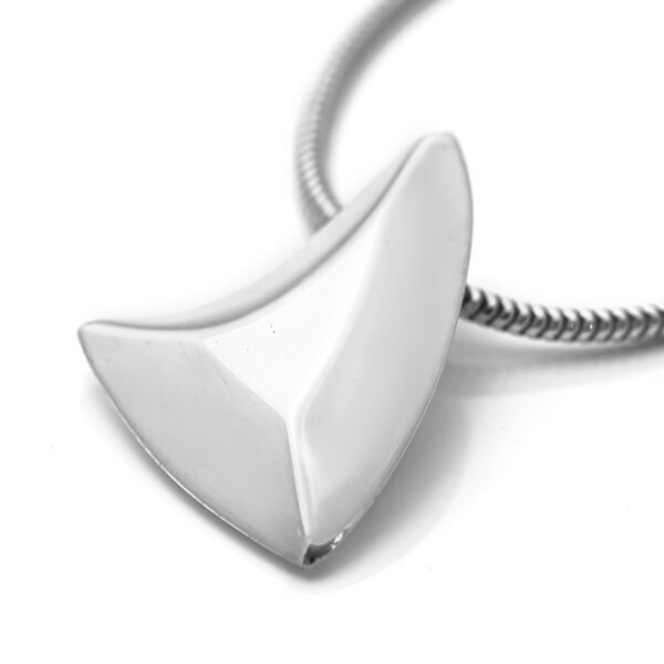 Shark Anti-Finning Necklace in Sterling Silver by World Treasure Designs