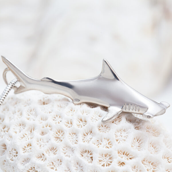 Ocean Jewelry Hammerhead Shark Necklace by World Treasure Designs Jewellery
