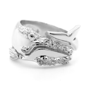 Southern Right Whale Ring Great Australian Bight Alliance by World Treasure Designs