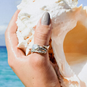 Southern Right Whale Ring in Sterling Silver by World Treasure Designs