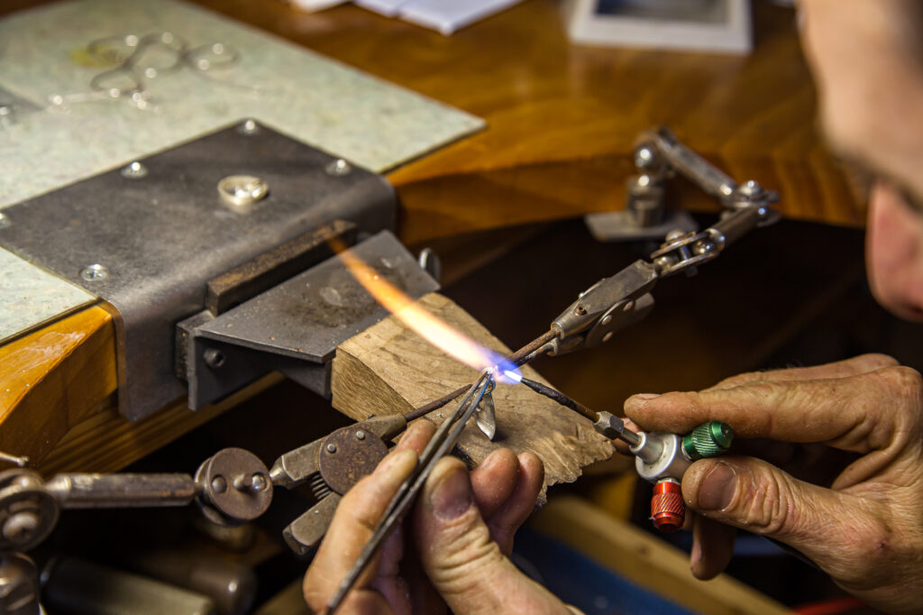 Jewellery Repair in Progress World Treasure Designs