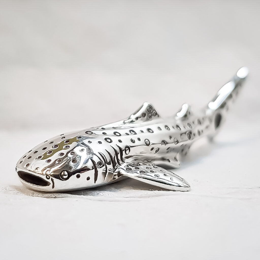Whale Shark Necklace Handcrafted in Hervey Bay Australia by World Treasure Designs