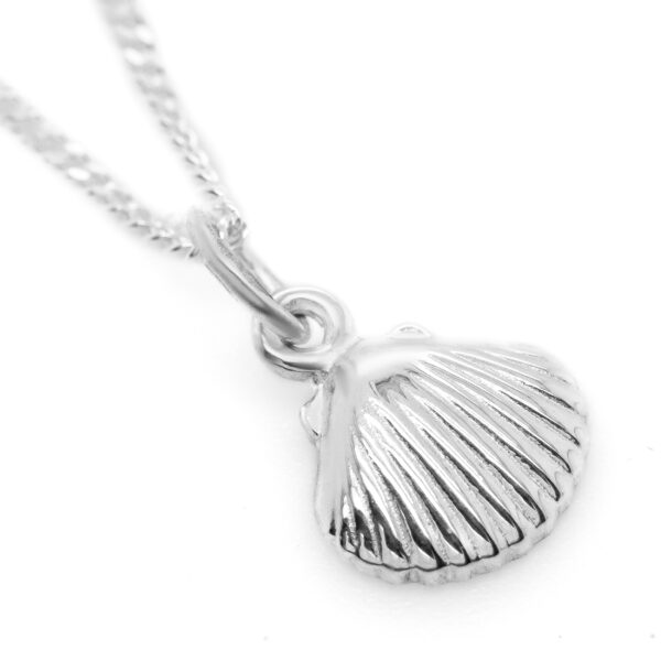Seashell Necklace in Sterling Silver by World Treasure Designs