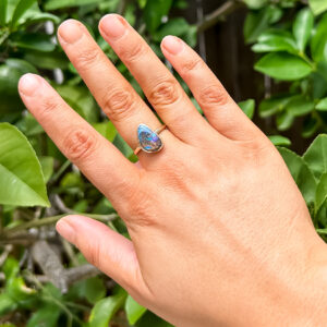 Oakley | Australian Fossil Wood Opal Ring - Image 5